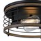 Westinghouse Fixture Ceiling LED Flush-Mount 60W 2-Light Ackton 13In, Matte Black Barnwood 6125000 - alternate 5